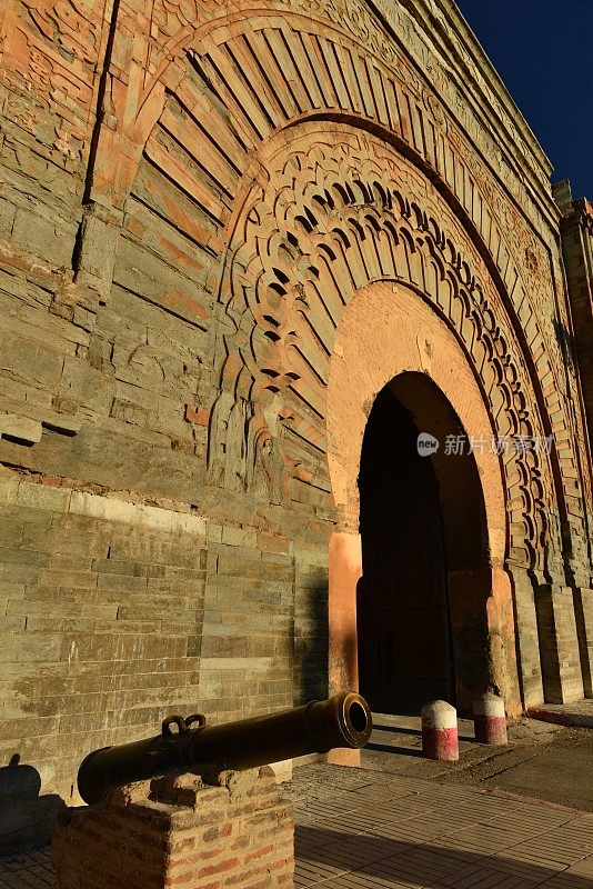 Bab Agnaou，马拉喀什，摩洛哥，非洲。